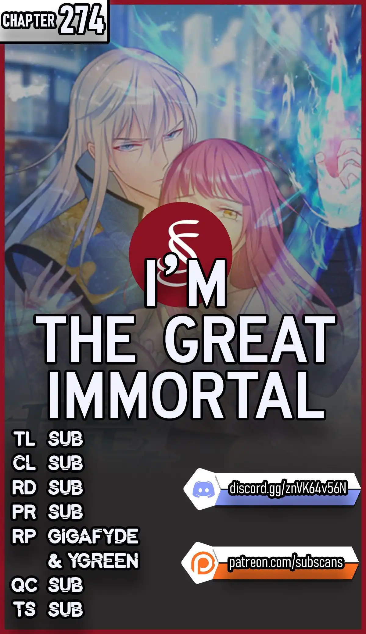 I'm The Great Immortal Chapter 274 1